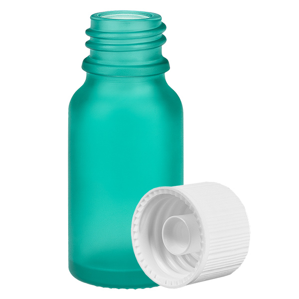 10ml Flasche 11mm Schraubverschluss weiß Standard GreenLine UT18/10 10ml Flasche 11mm Schraubverschluss weiß Standard GreenLine UT18/10