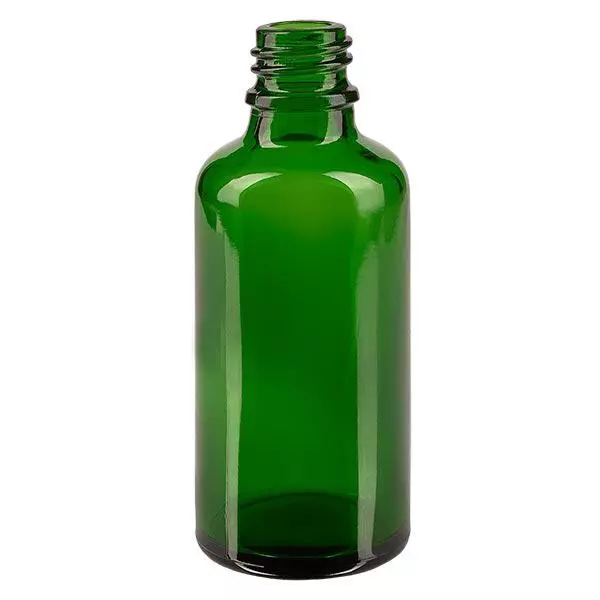 Tropfflasche 50ml DIN 18 Giessring Grünglas