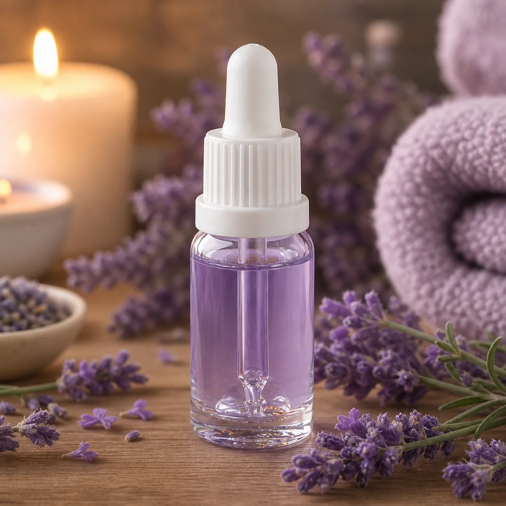 Miniatur Pipettenflasche 10ml weiss OV ClearLine UT18/10 für Naturkosmetik und Wellness