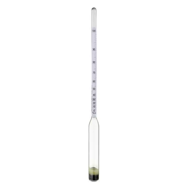 Alkoholmeter ohne Thermometer, ca. 285mm Alkoholmeter ohne Thermometer, ca. 285mm