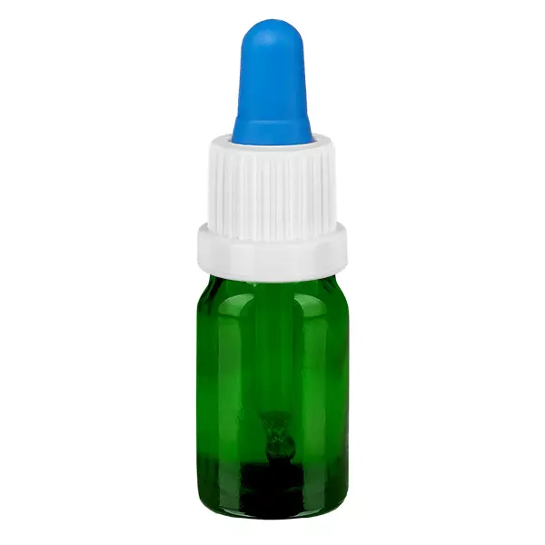 5ml Pipettenflasche weiß/blau Originalitätsverschluss GreenLine UT18/5