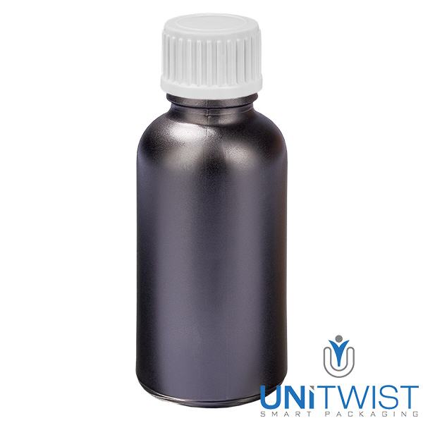 30ml Tropfflasche 0.9mm weiß Standardverschluss BlackLine UT18/30 30ml Tropfflasche 0.9mm weiß Standardverschluss BlackLine UT18/30
