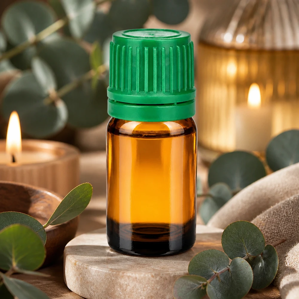 Elegante kleine Glasflasche 5ml mit matter Oberfläche für stilvolle Aufbewahrung