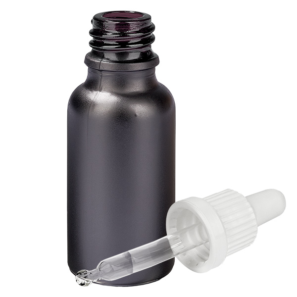 20ml Pipettenflasche weiß Originalitätsverschluss BlackLine UT18/20 20ml Pipettenflasche weiß Originalitätsverschluss BlackLine UT18/20