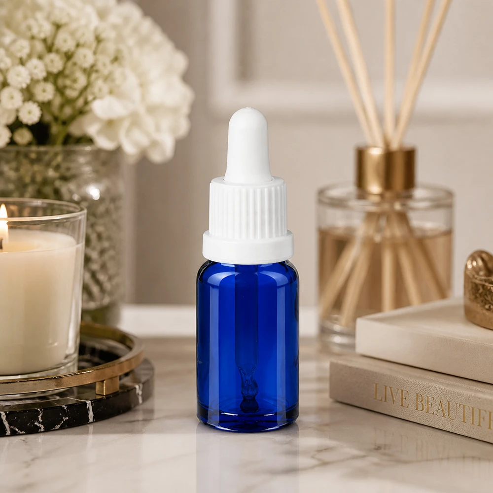 10ml Pipettenflasche weiß Originalitätsverschluss BlueLine UT18/10