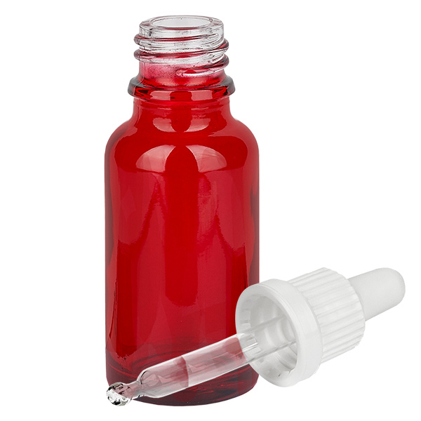 20ml Pipettenflasche weiß Originalitätsverschluss RedLine UT18/20 20ml Pipettenflasche weiß Originalitätsverschluss RedLine UT18/20