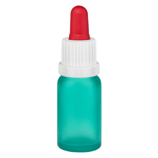 10ml Pipettenflasche weiß/rot Originalitätsverschluss GreenL. UT18/10