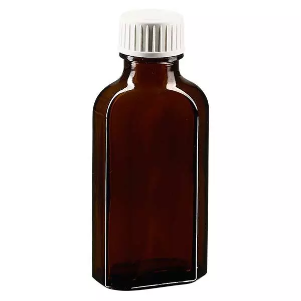 50 ml Meplat braun Schraubverschluss mit PE-Schaumeinlage 50 ml Meplat braun Schraubverschluss mit PE-Schaumeinlage