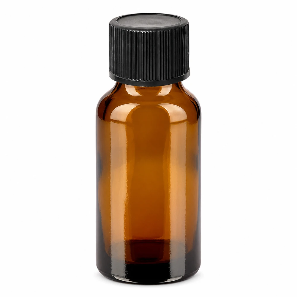 20ml Tropfflasche 1mm schwarz Standardverschluss BrownLine UT18/20 Premium Tropfflasche 20ml mit schwarzem Tropfverschluss für professionelle Anwendung