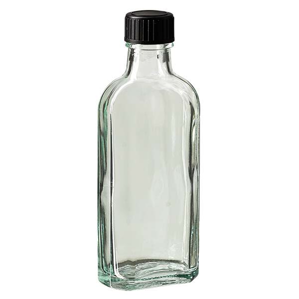 100 ml Meplat klar Schraubverschluss mit LKD-Dichtscheibe