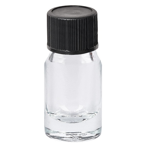 5ml Tropfflasche 1mm schwarz Standardverschluss ClearLine UT18/5 5ml Tropfflasche 1mm schwarz Standardverschluss ClearLine UT18/5