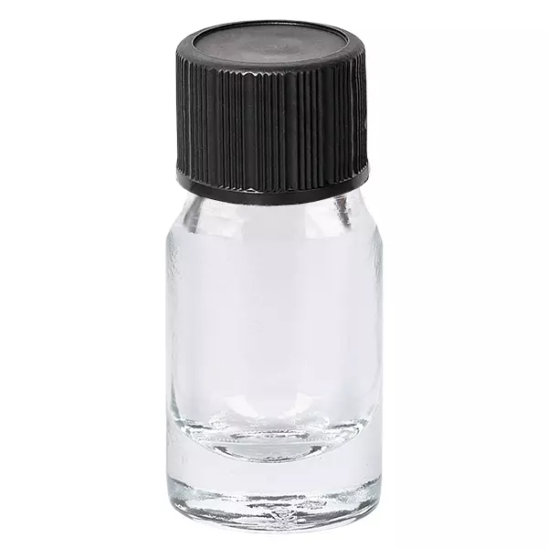 5ml Tropfflasche 1mm schwarz Standardverschluss ClearLine UT18/5 5ml Tropfflasche 1mm schwarz Standardverschluss ClearLine UT18/5