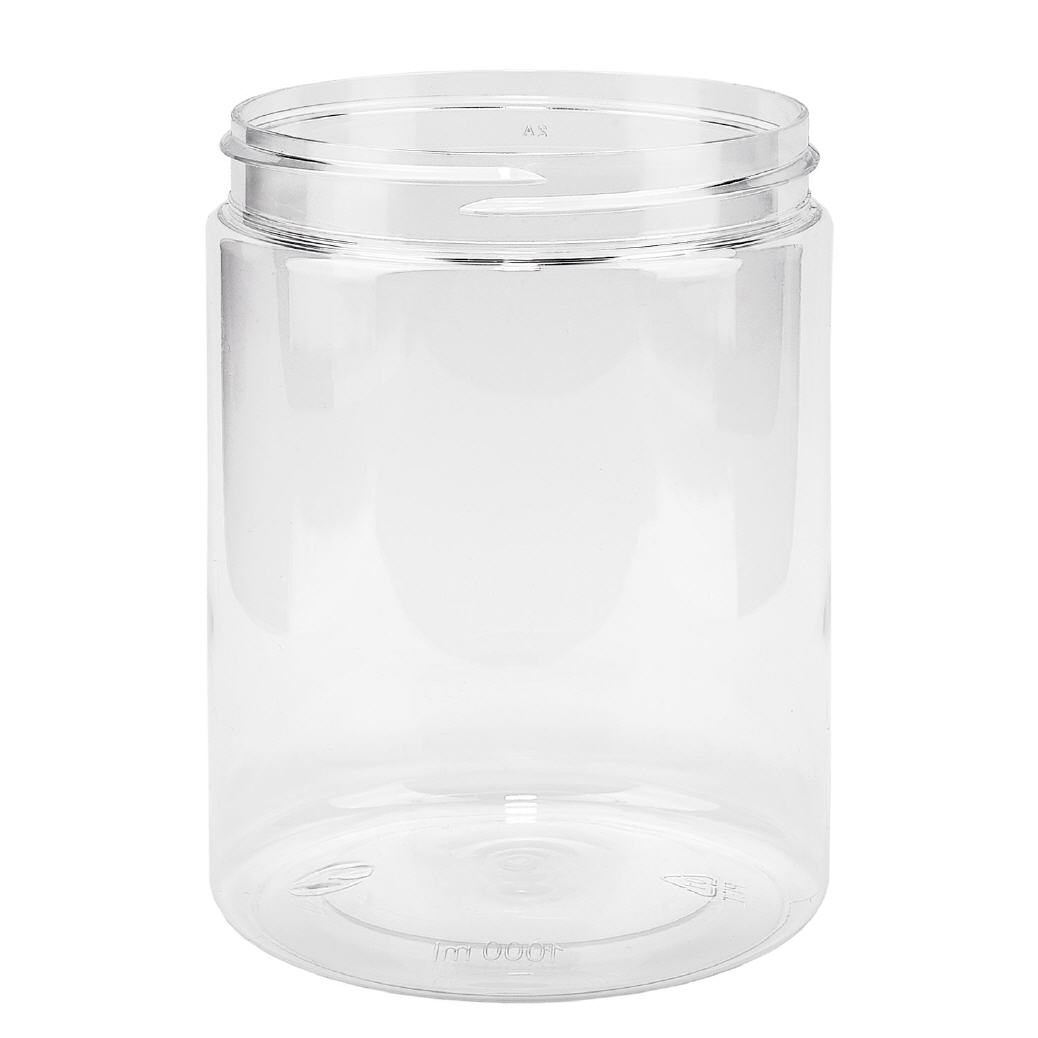 Petpacker 1000ml glasklar Öffnung 100mm ohne Deckel Petpacker 1000ml glasklar Öffnung 100mm ohne Deckel