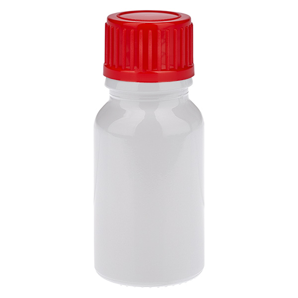 10ml Flasche 11mm Schraubverschluss rot Standard WhiteLine UT18/10