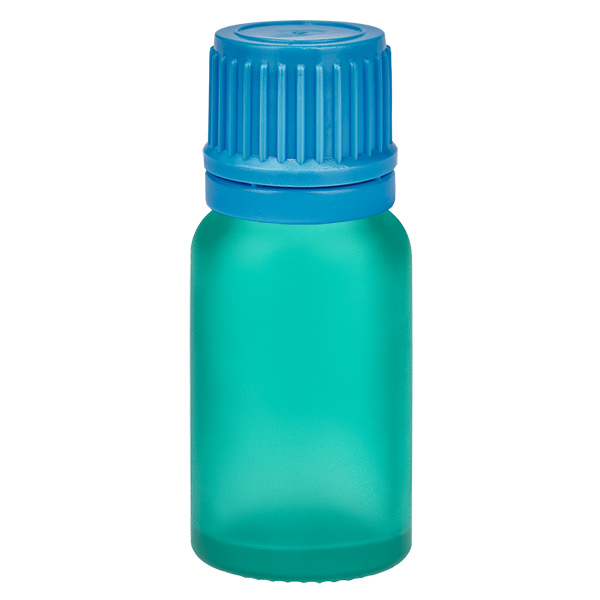 10ml Flasche 11mm Schraubverschluss blau Originalitätsverschluss GreenLine UT18/10 10ml Flasche 11mm Schraubverschluss blau Originalitätsverschluss GreenLine UT18/10