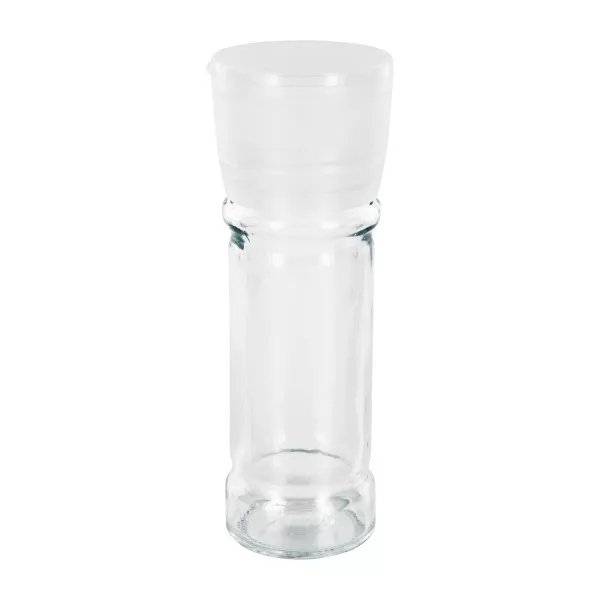 Salz-/Gewürzglas 100ml mit Mühle Vario weiss