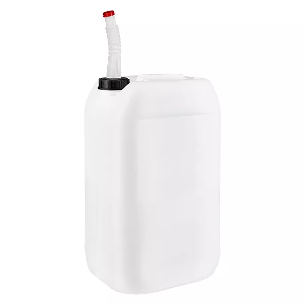 Kanister 15 Liter mit Auslaufrohr Flex