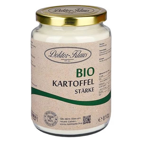 610g Bio Kartoffelstärke Doktor-Klaus noWaste
