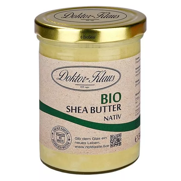 340g Bio SHEA Butter nativ Doktor-Klaus noWaste