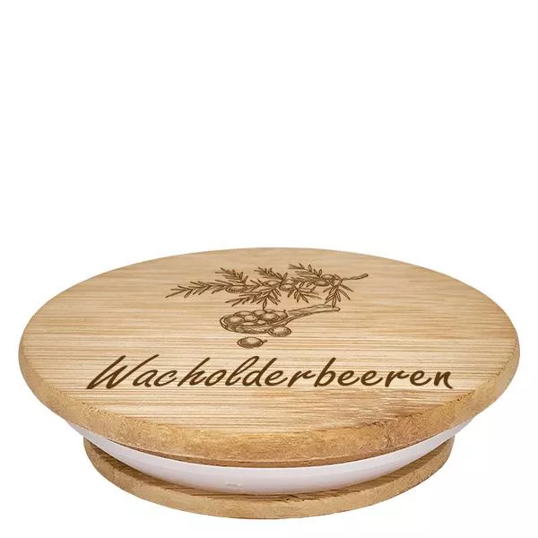 Holzdeckel "Wacholderbeeren" für WECK RR60