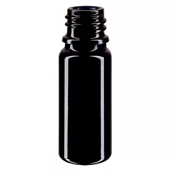 Violettglas Flasche 10ml DIN 18 (Mironglas)