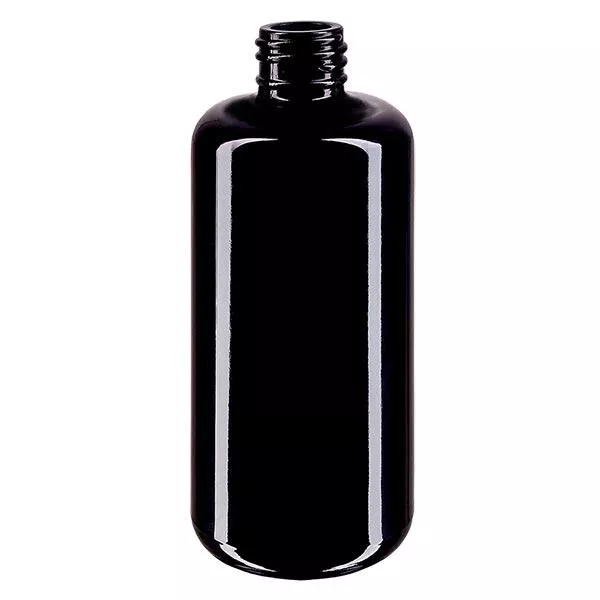 Violettglas Flasche 200ml GCMI 410/24