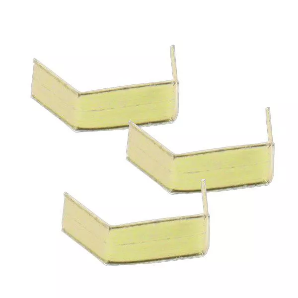 U-Clipbandverschluss gold (100er Pack) 40mm