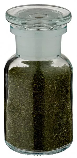Gewürzglas Idee: Apothekerflasche 100 ml Weithals Klarglas