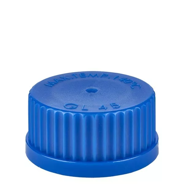 Schraubverschluss - Kappe GL 45 blau