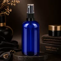 100ml Sprayflaschwarz schwarz/transparent Standardverschluss BlueLine UT18/100