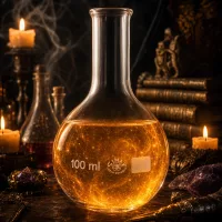 Vielseitiger 100ml Laborstehkolben mit Enghals für Synthesen Reaktionen und Stoffgemische