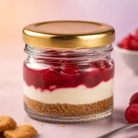 Kompaktes Schichtdessert-Glas 33ml mit goldenem Deckel für kreative Süßspeisen UNiTWIST