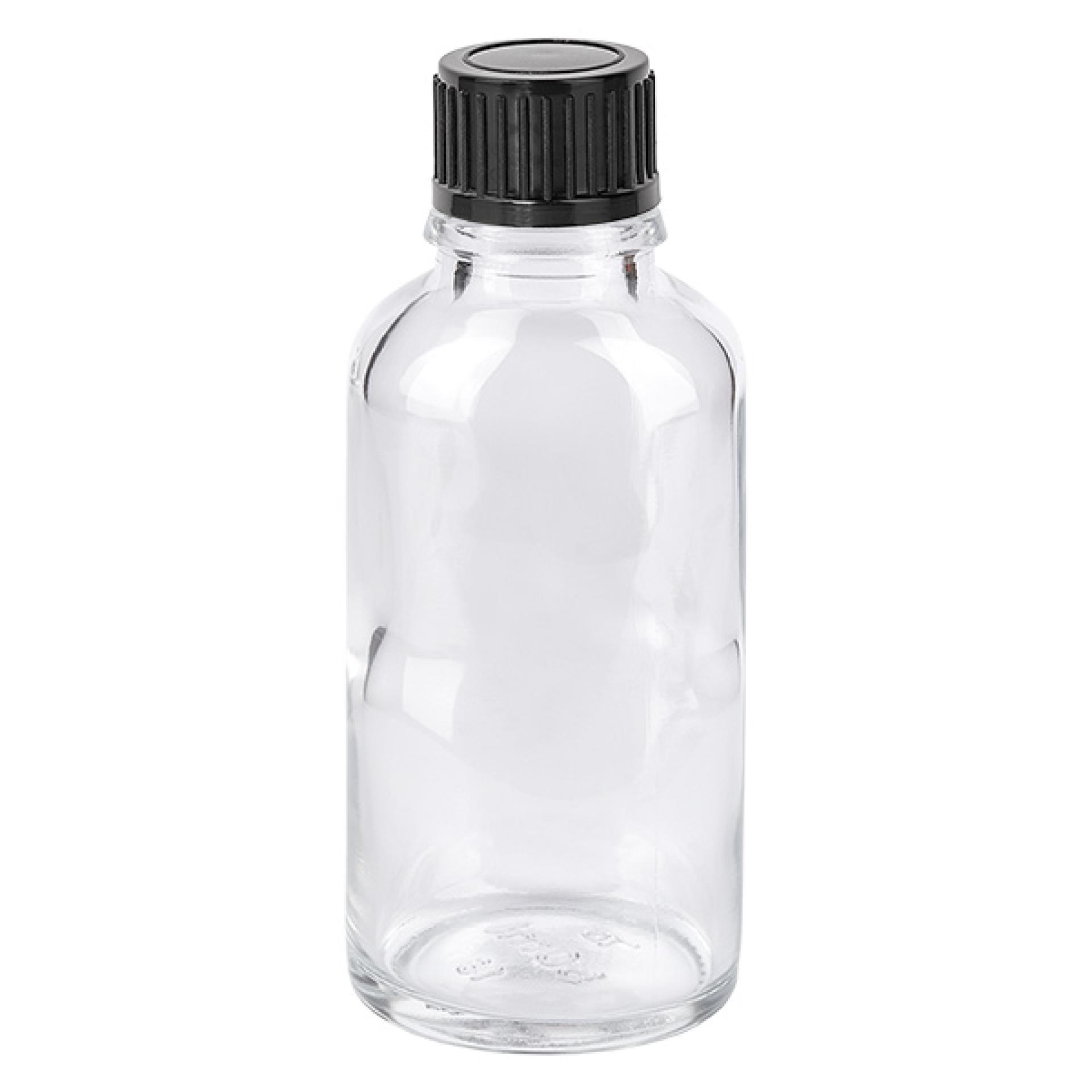 30ml Flasche 11mm Schraubverschluss schwarz Standard ClearLine UT18/30