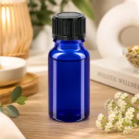 10ml Flasche 11mm Schraubverschluss schwarz Standard BlueLine UT18/10