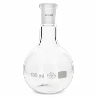 Borosilikat-Stehkolben 100ml hitzebeständig mit präzisem Normschliff 14/23