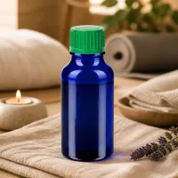 Vielseitige 20ml Tropfflasche mit robustem blauen Glas für DIY-Projekte und Mischungen