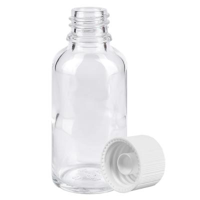 30ml Flasche 11mm Schraubverschluss weiß Standard ClearLine UT18/30