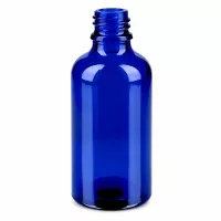 Robuste blaue Glassprayflasche 100ml für professionelle Kosmetik und Pflege