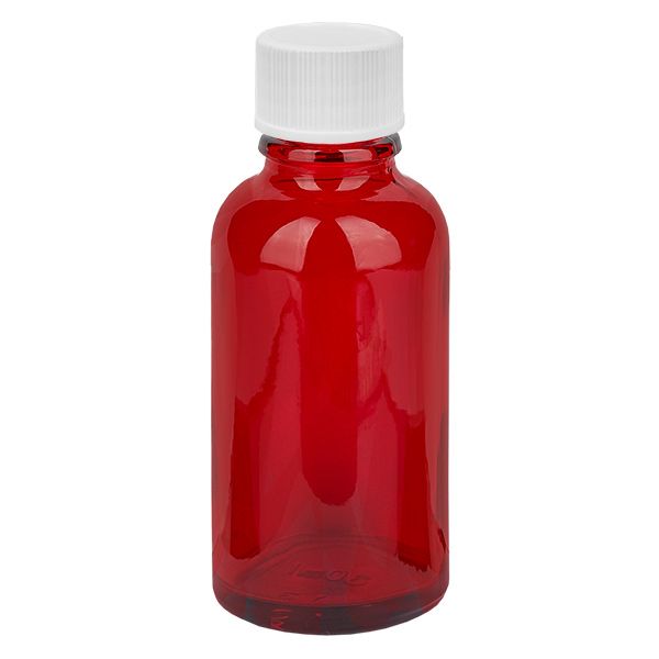 30ml Flasche 11mm Schraubverschluss weiß Standard RedLine UT18/30