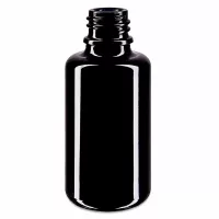 Kompakte 30ml Tropfflasche aus Violettglas für die professionelle Aufbewahrung von Extrakten