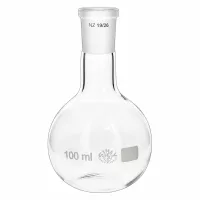 Rundbodenkolben 100ml Normschliff 19/26 kompakte Größe ideal für kleine Ansätze