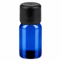 Präzise 5ml Dosierflasche blau für homöopathische Mittel und Tinkturen