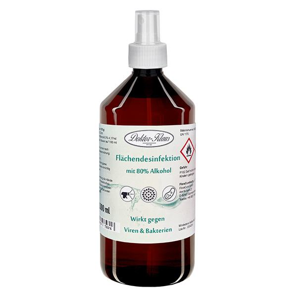 Flächendesinfektion Spray 1000ml Doktor-Klaus