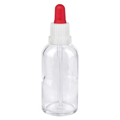 50ml Pipettenflasche weiß/rot Originalitätsverschluss ClearLine UT18/50