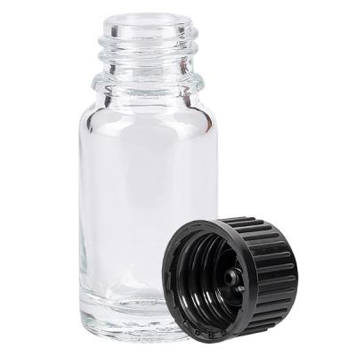 10ml Flasche 11mm Schraubverschluss schwarz Standard ClearLine UT18/10