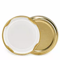 TO43 Deckel UNiTWIST gold Produktdetail Dichtring und Metallrücken BioSeal unitemp