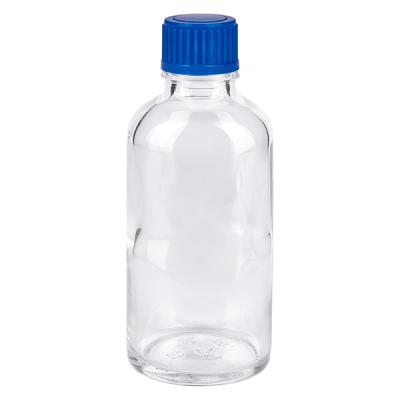 50ml Flasche 11mm Schraubverschluss blau Standard ClearLine UT18/50