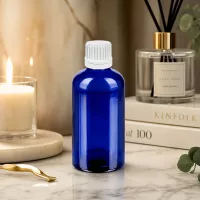 Nachfüllbare Tropfflasche 100ml aus recycelbarem Glas - nachhaltige Lösung für Naturkosmetik