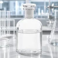 Glasstopfenflasche 250ml klar Enghals mit runder Schulter für Apotheke und Forschung
