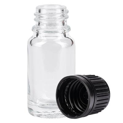 10ml Flasche 11mm Schraubverschluss schwarz Originalitätsverschluss ClearLine UT18/10